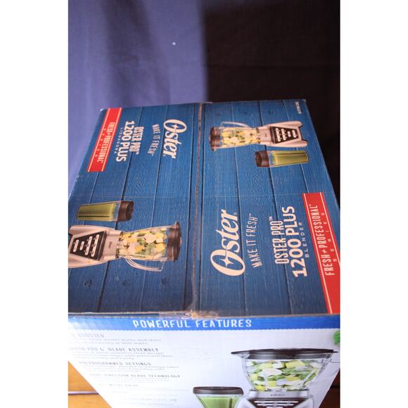 Oster Pro 1200 Plus Fresh Professional Series Blender w/ Smoothie Cup- New - Picture 9 of 10